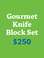 $250 Gourmet Knife Block Set